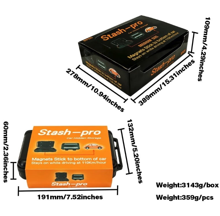 Magnetic Storage Case – Medium | Heavy-Duty Protective Box