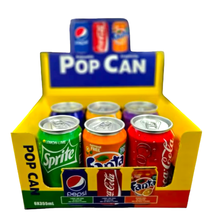 Pop-Style Hidden Storage Cans – Mixed Designs