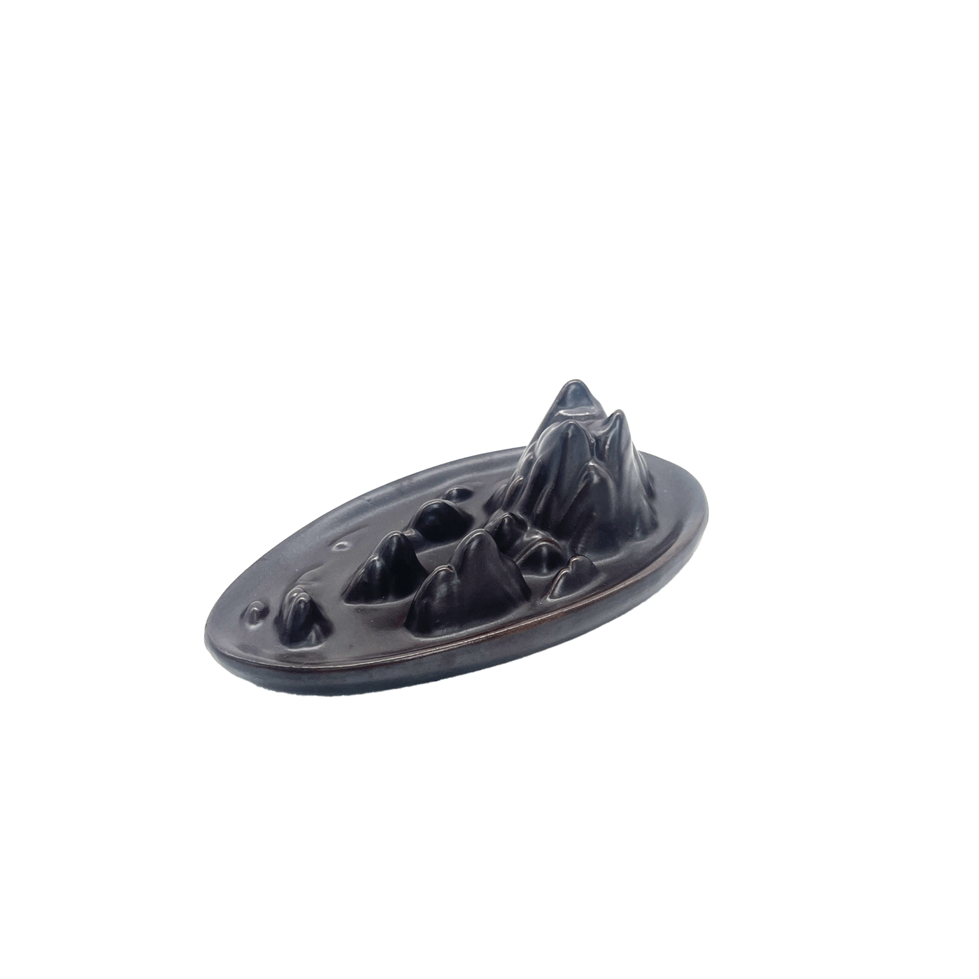 Black Volcano Incense Holder - My Store