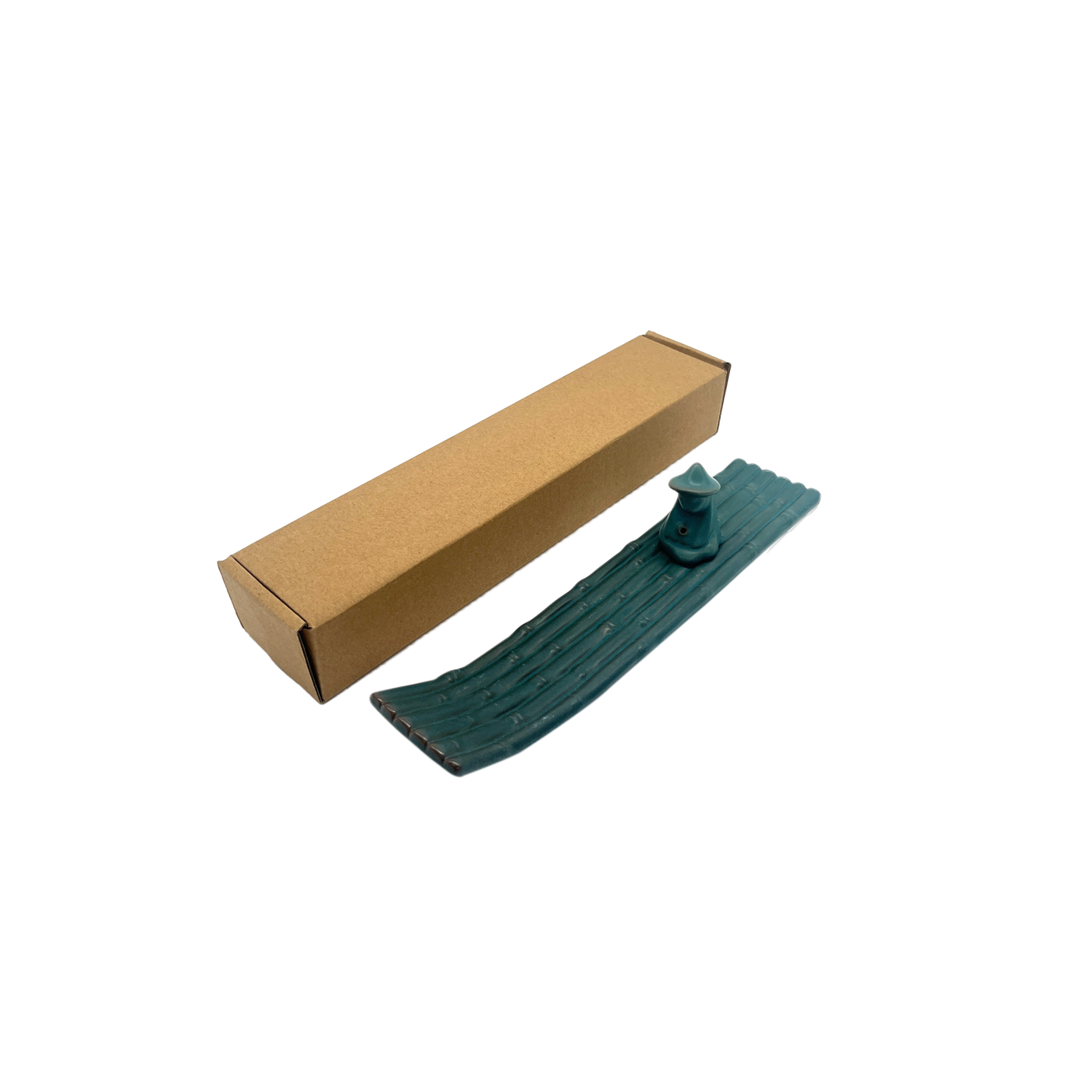 Bamboo Boat Incense Holder - My Store