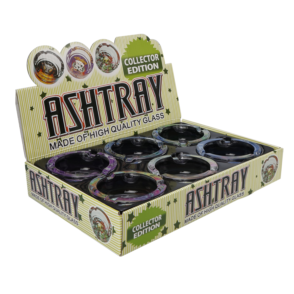 85mm Cartoon 1 Glass Ashtray - My Store