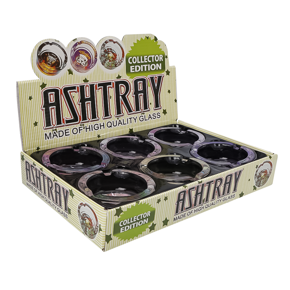 85mm Girly Glass Ashtray - My Store