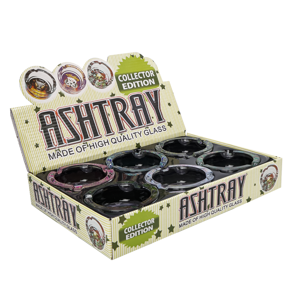 85mm Mandala Glass Ashtray - My Store
