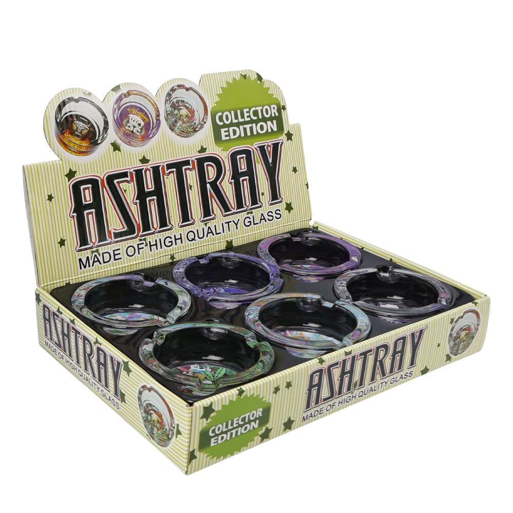 85mm Cartoon Glass Ashtray - My Store