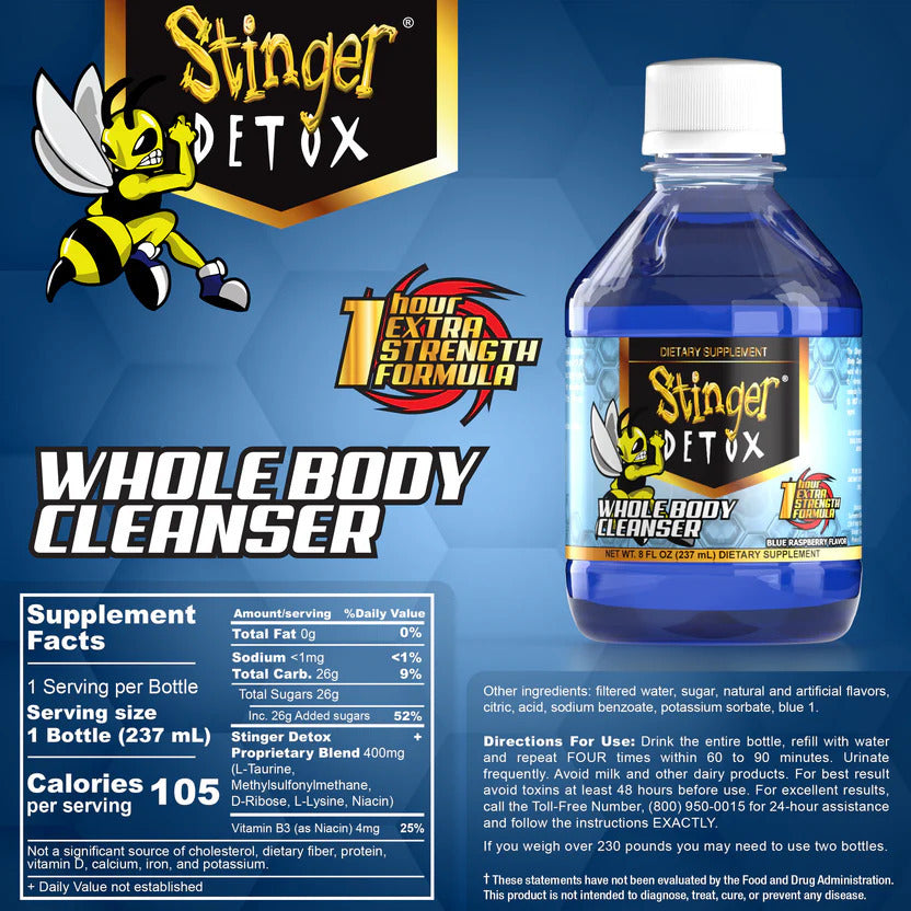 Stinger Wellness Drink – Blue Raspberry - VarietyGifts