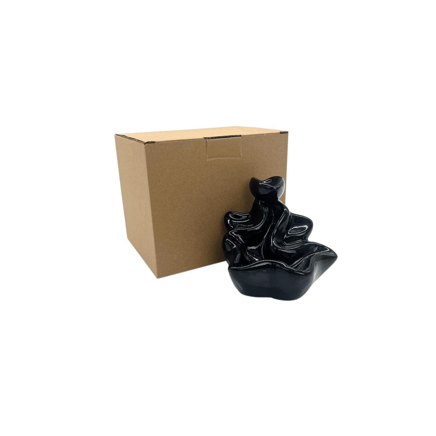 Small Black Fall Incense Holder - My Store