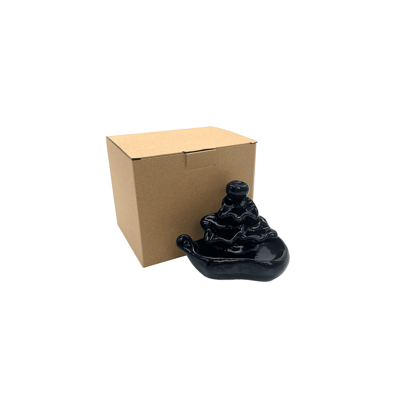 Big Black Fall Incense Holder - My Store