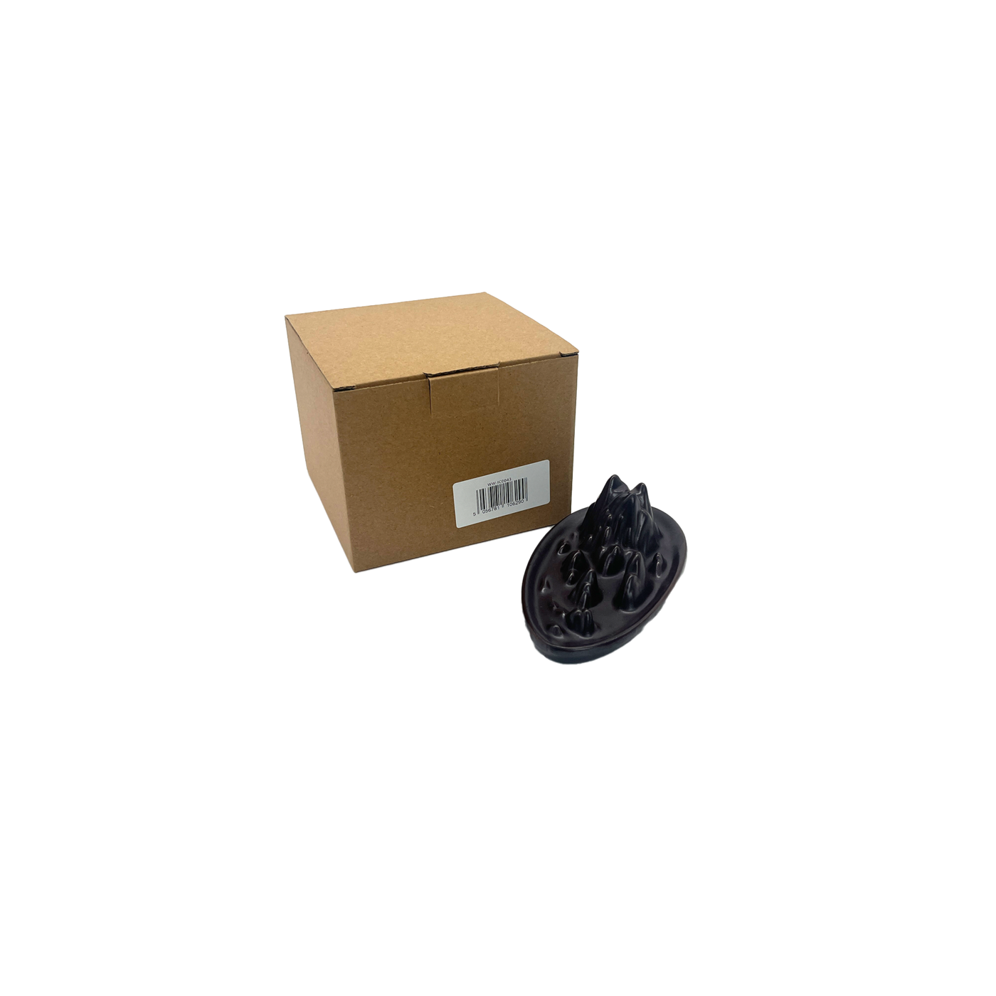 Black Volcano Incense Holder - My Store