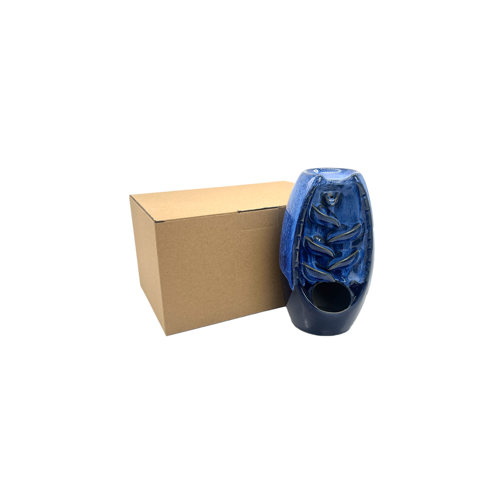 Blue Fall Backflow Incense Holder