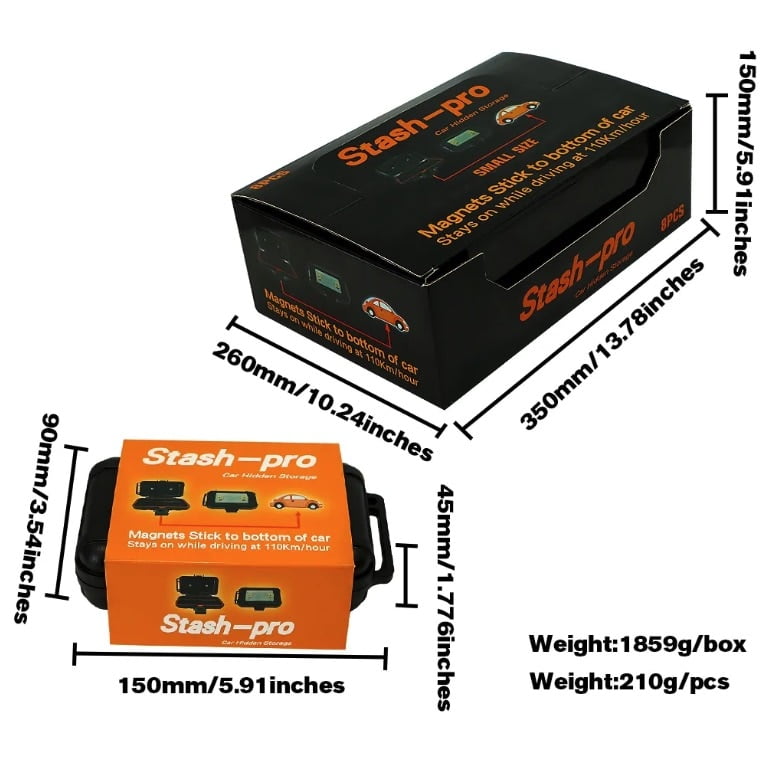 Magnetic Storage Case – Small | Heavy-Duty Protective Box