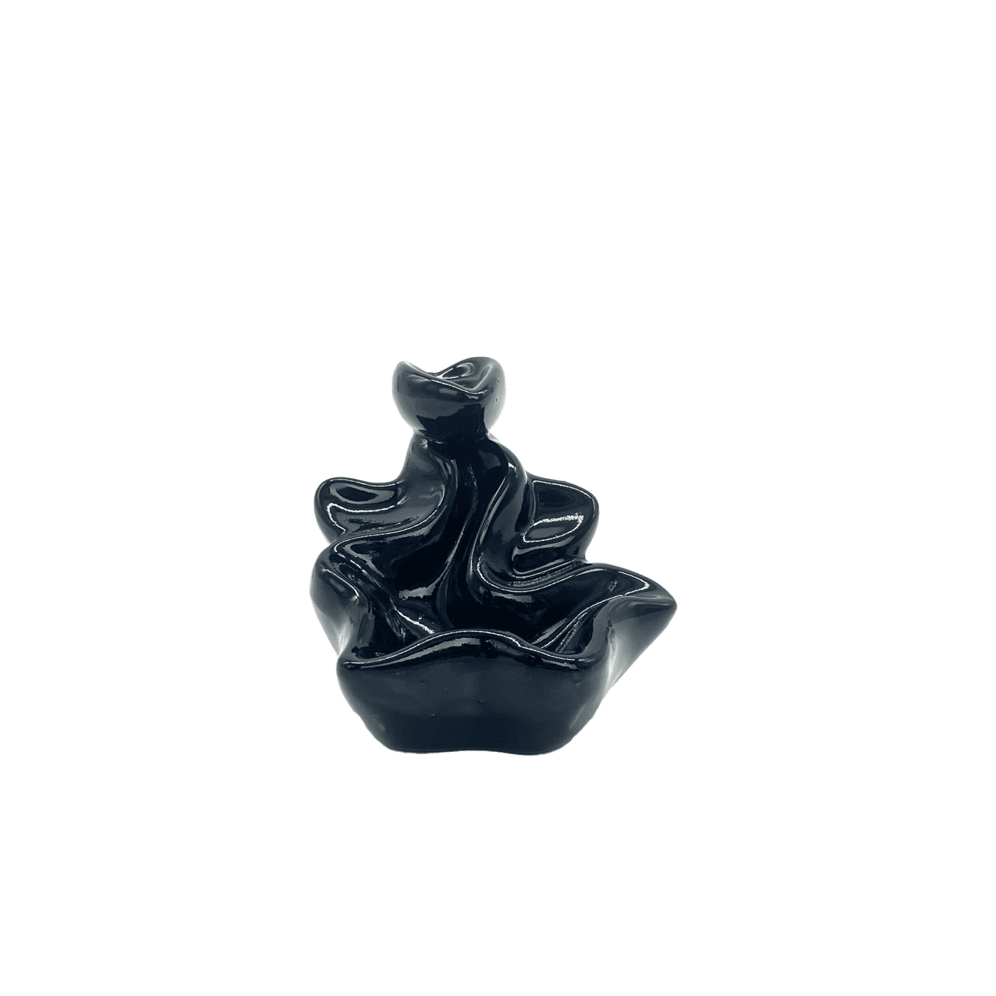 Small Black Fall Incense Holder - My Store