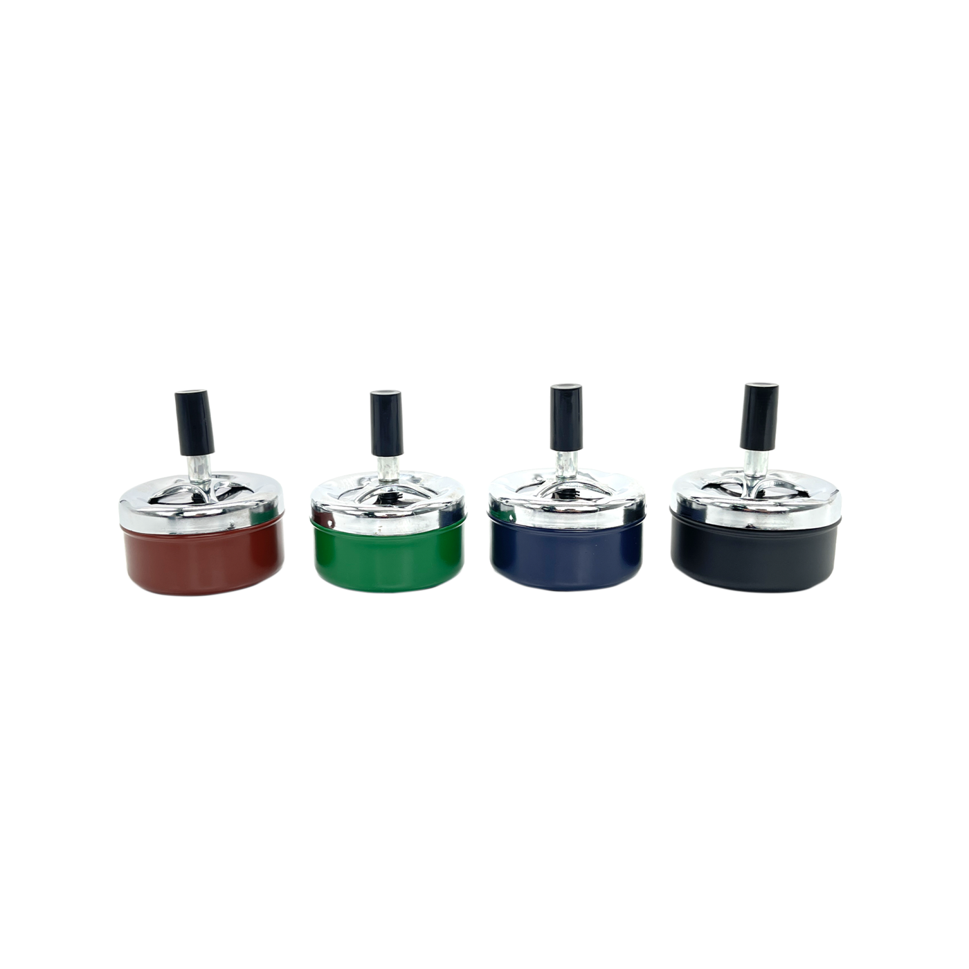 80mm Mixed Colours Spinning Ashtray - My Store