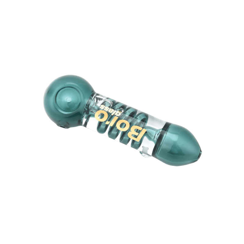 13CM BORO Spiral Glass Pipe - My Store