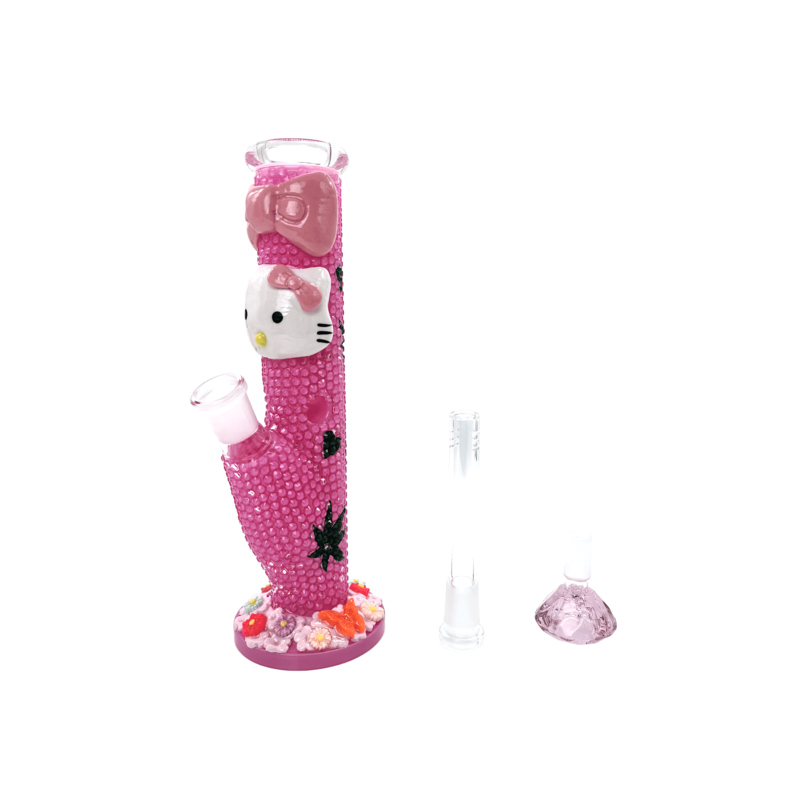 25cm Novelty Glitter Glass Collectible – HK