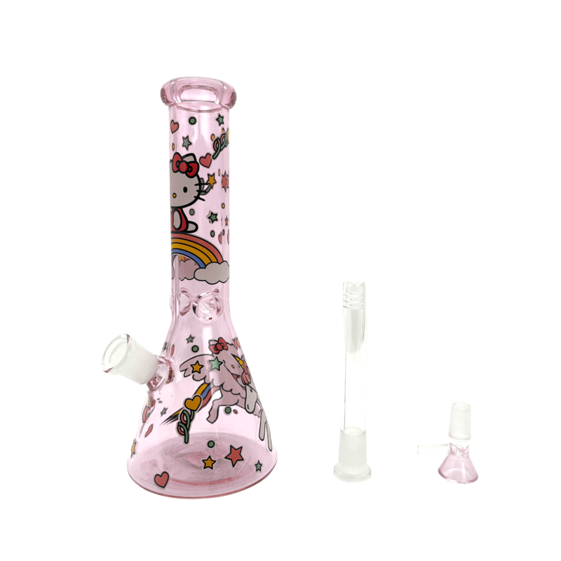 25cm Novelty Transparent Rainbow Glass Collectible – HK