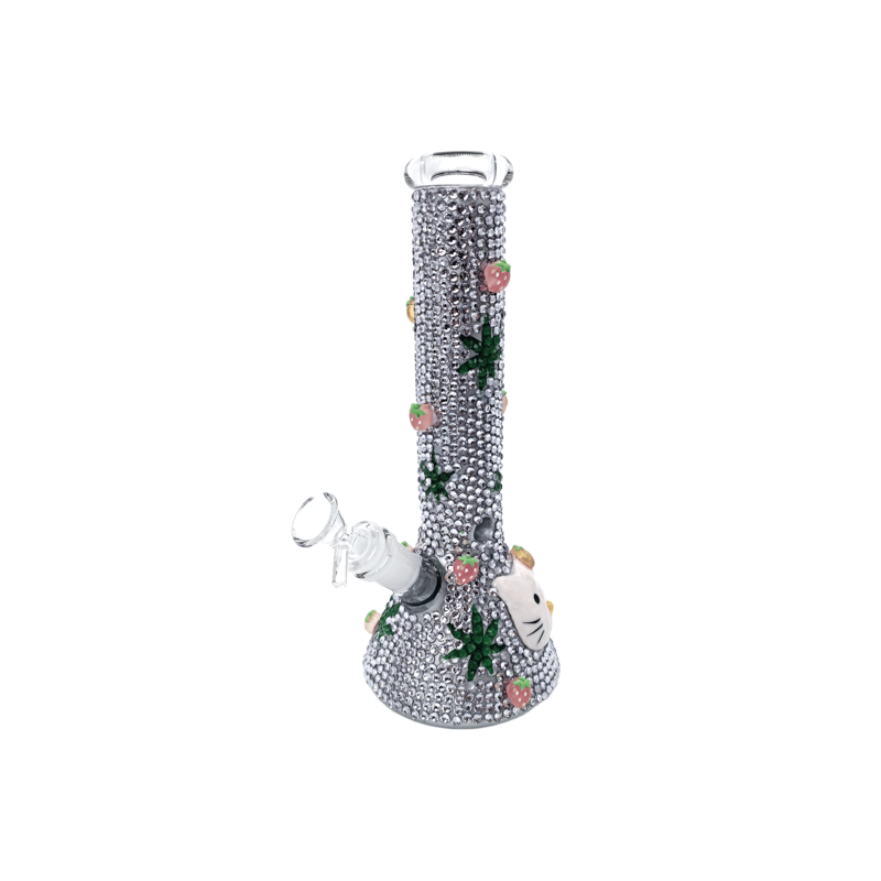 25cm Novelty Glitter Glass Collectible – HK