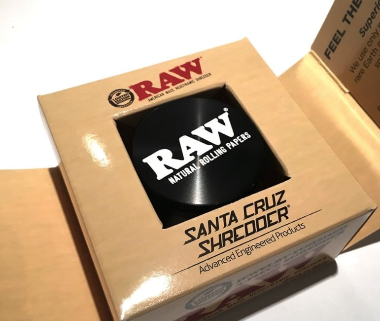 55MM 4-Piece RAW x Santa Cruz Grinder - My Store