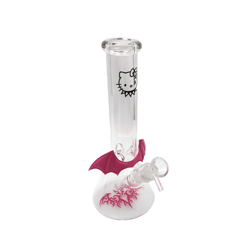 25cm Novelty Transparent Pinky Wings Glass Collectible – HK