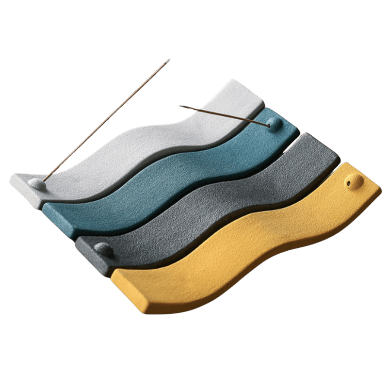 Waves Incense Stick Holder – Ceramic