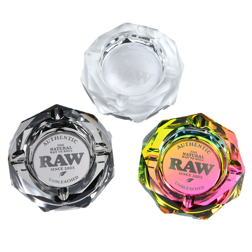 10CM RAW Glass Ashtray - My Store