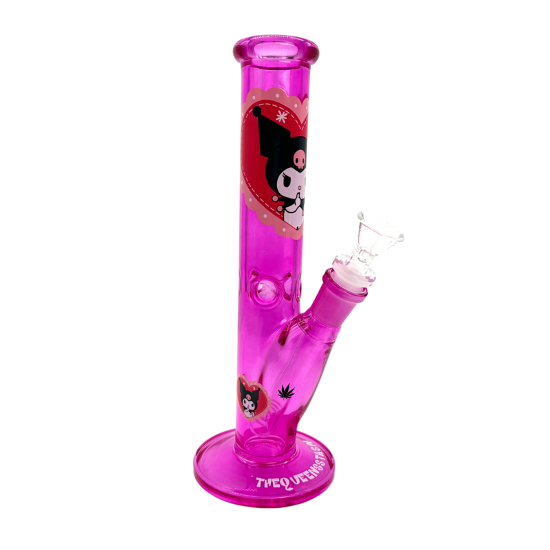 25cm Novelty Dark Pink Glass Collectible – HK