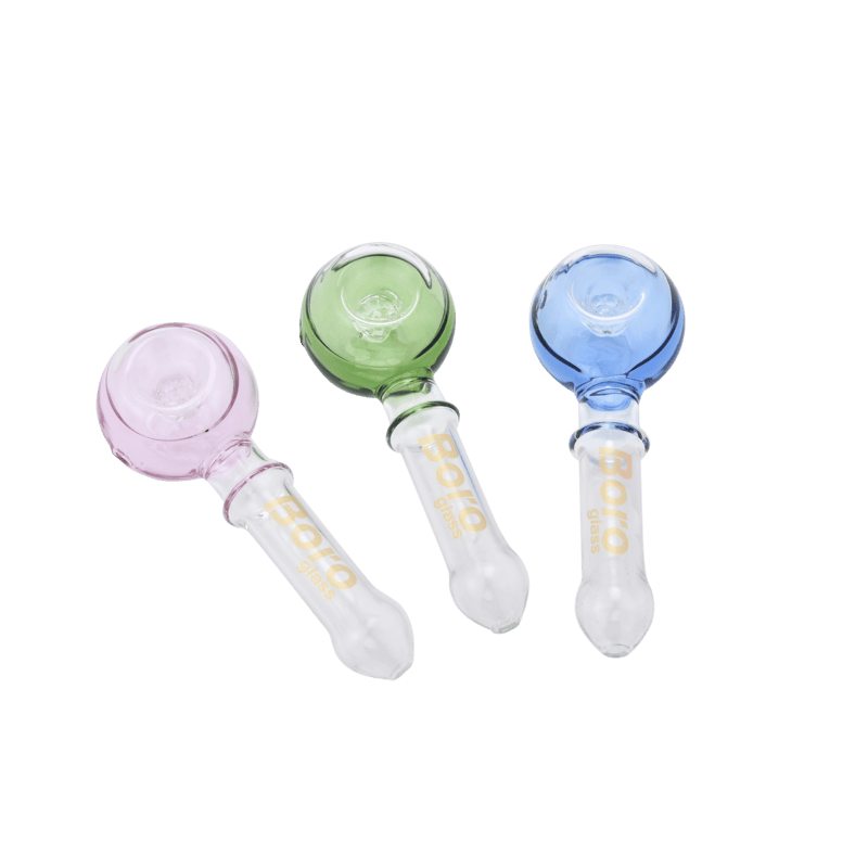 13CM BORO Globe Glass Pipe - My Store