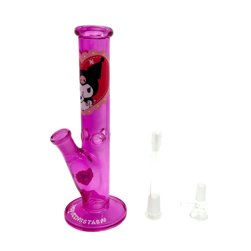 25cm Novelty Dark Pink Glass Collectible – HK