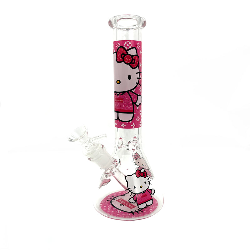 25cm Novelty Pink Glass Collectible – HK
