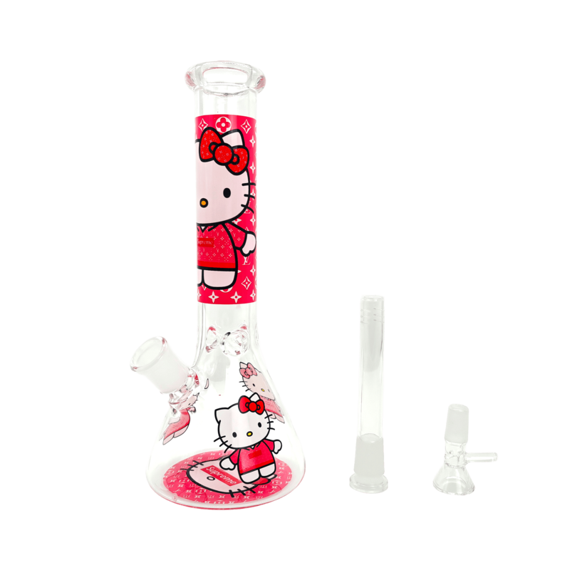 25cm Novelty Pink Glass Collectible – HK