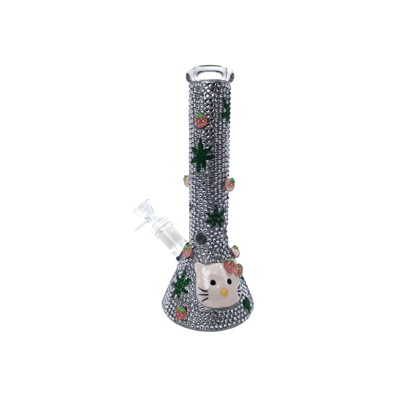 25CM Glitter Silver Hello Kitty WP - My Store