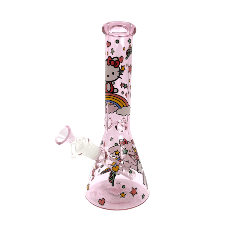 25cm Novelty Transparent Rainbow Glass Collectible – HK