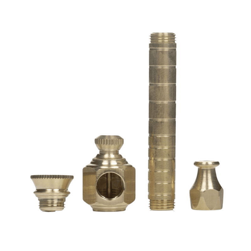 9.5CM Brass Spike Pipe – Large - My Store