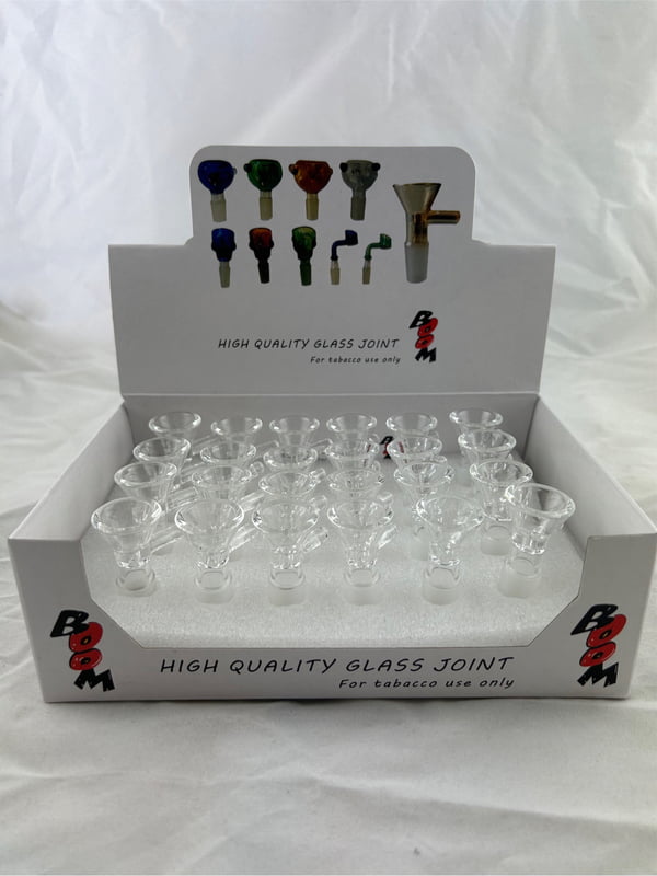 14MM Cone Piece – Clear Glass - My Store