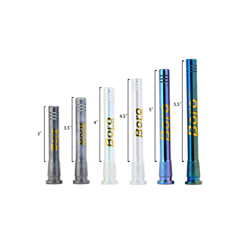 14MM Glass Downstem – BORO Chrome Finish - My Store