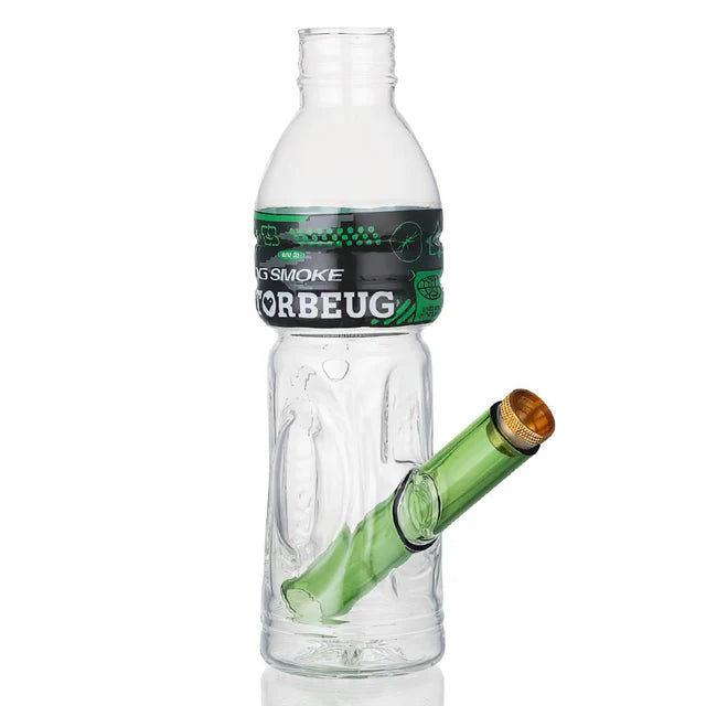 GATORBEUG - Mini G2 Glass Bong 18.5cm - Assorted Colours - VarietyGifts