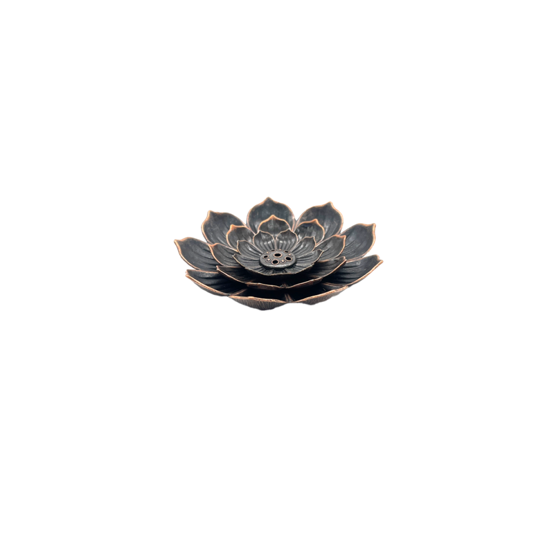 8.8CM - Lotus Metal Incense Holder - My Store