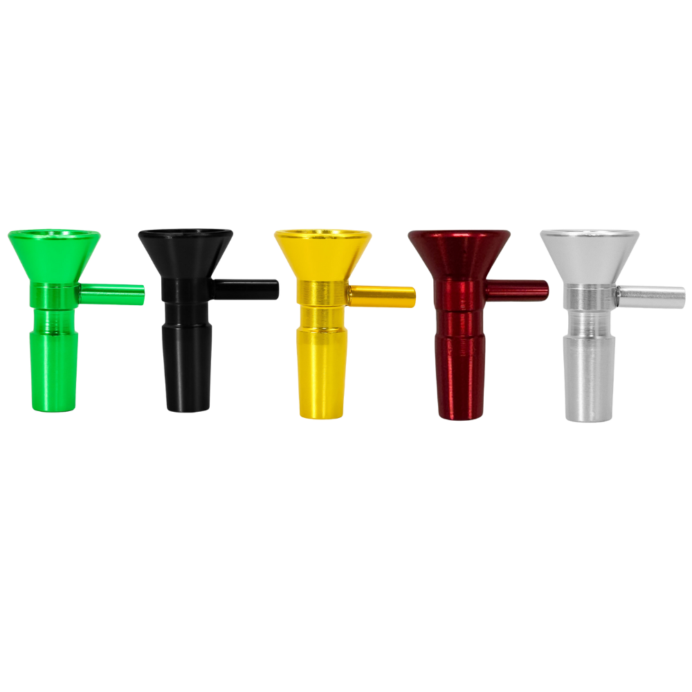 14MM Cone Piece – Chrome Metal Hybrid - My Store