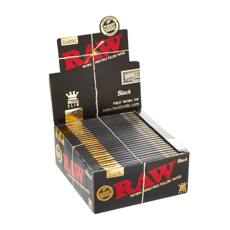 RAW Black King Size Slim Classic - My Store