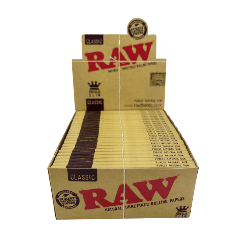 RAW Classic – King Size Slim Rolling Papers - My Store