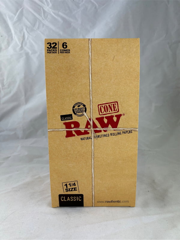 RAW Classic Pre-Rolled Cones – 1¼ Size - My Store
