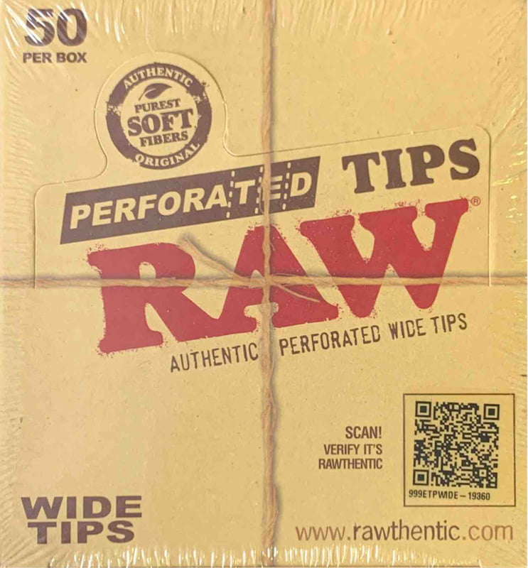 RAW Tips – Perforated Wide - My Store