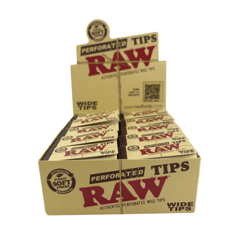 RAW Tips – Perforated Wide - My Store