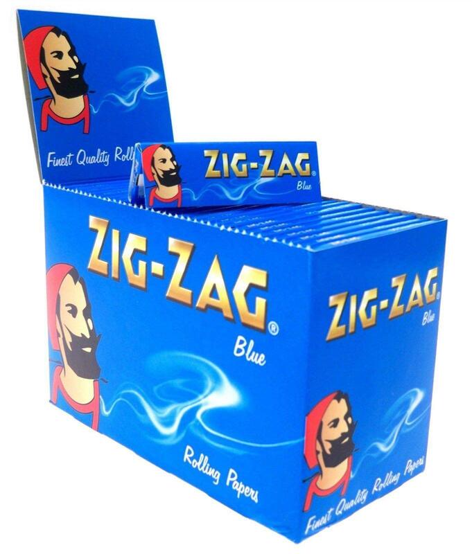 Zig Zag Rolling Papers – King Size Blue - My Store