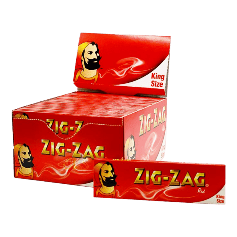 Zig Zag Rolling Papers – King Size Red - My Store