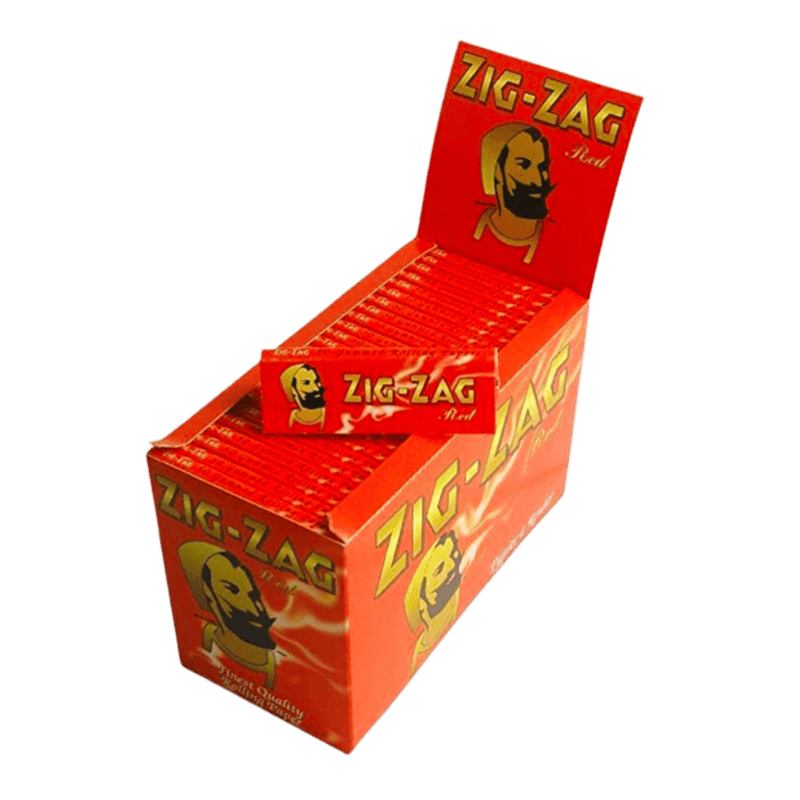 Zig Zag Rolling Papers – Red Regular - My Store