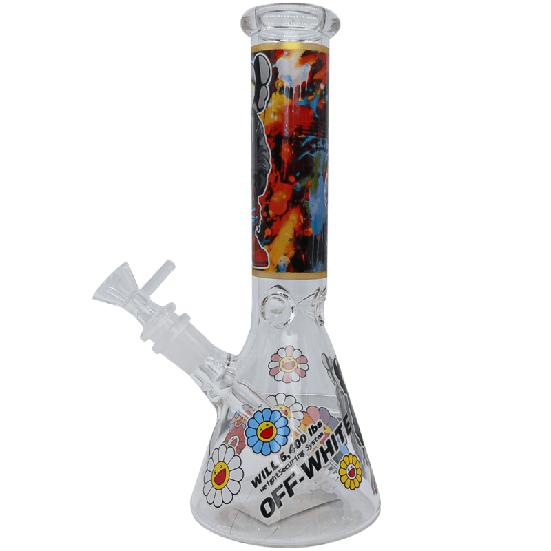 25CM Off-White Beaker – Design 2